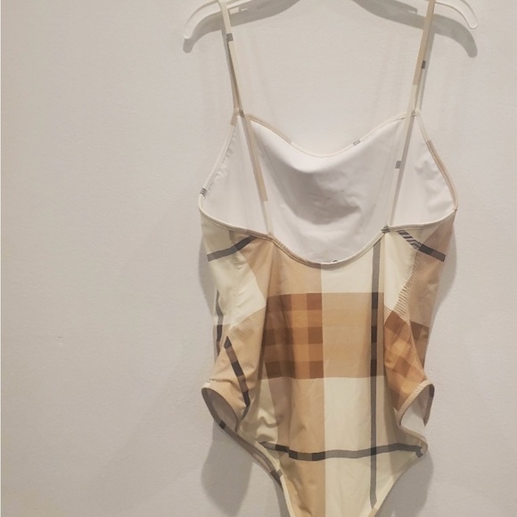 Burberry Delia Check One Piece Swimsuit - Picture 3 of 4